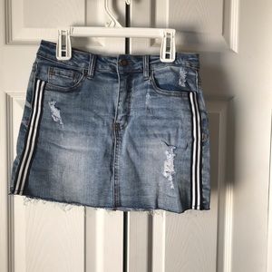 Denim Mini Skirt